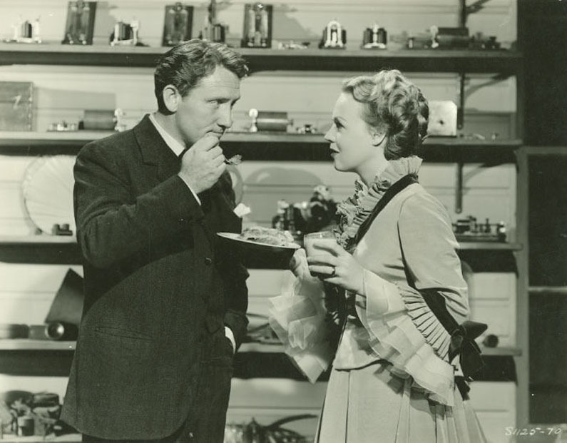 Movie still from Edison the Man 1940